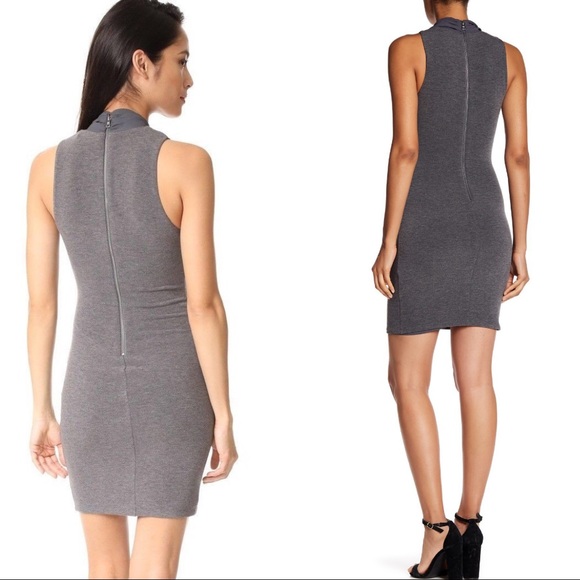 NWT Alice + Olivia Neck Tie Mini Dress - Picture 3 of 4